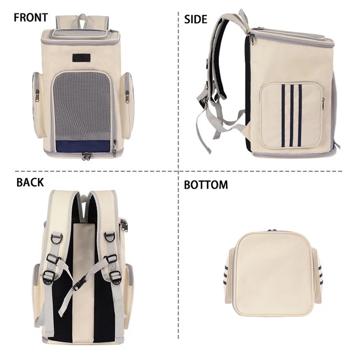 Manufacturer Foldable Pet Carrier Backpack For Small Dogs
