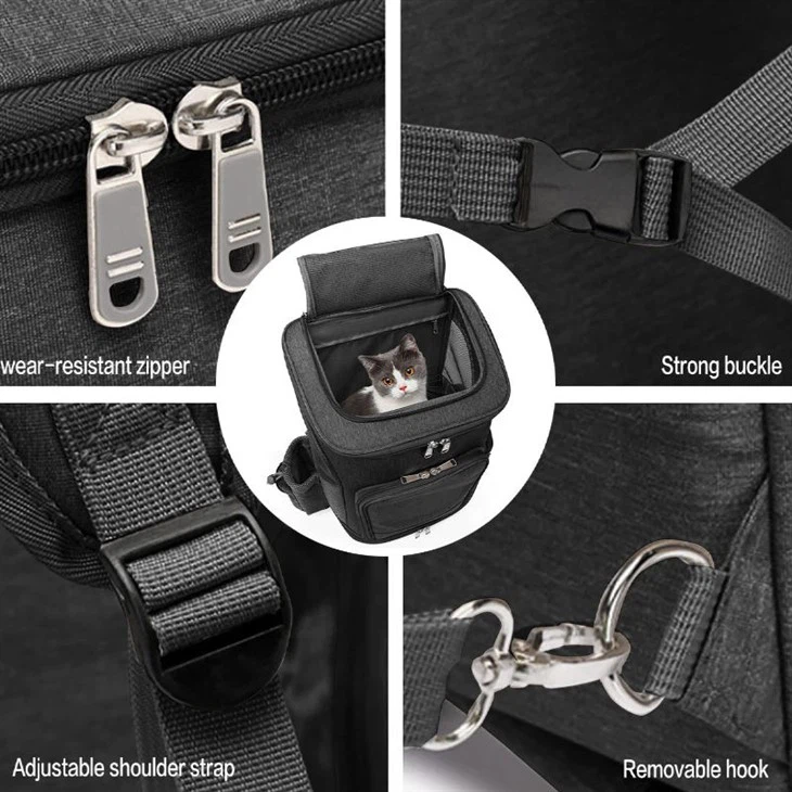 China Supplier Pet Carrier With Wheels For Cat Dog