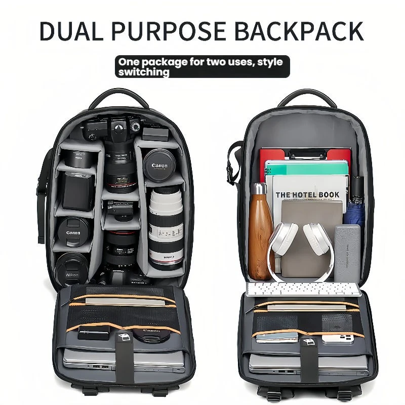 Custom Waterproof Large Capacity Camera Bag factory