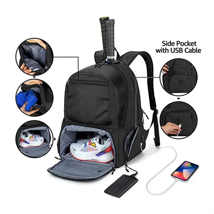 Outdoor Sport Pickleball Backpack Factory